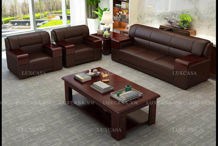 Bộ sofa phòng giám đốc sang trọng SP129