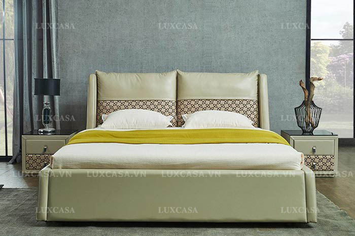Mẫu giường da nhập khẩu cao cấp GD128