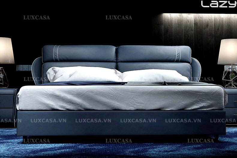 Giường ngủ bọc da Microfiber GD165