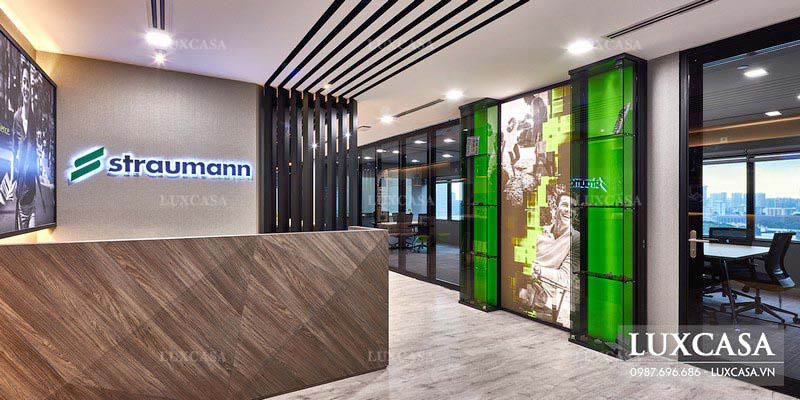 Phong cách thiết kế nội thất văn phòng Straumann