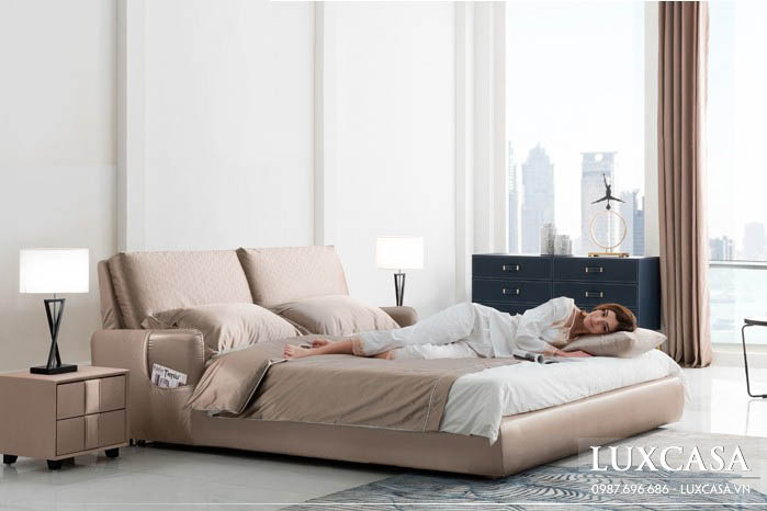 Bộ giường vải nỉ chất liệu nhập khẩu GN110