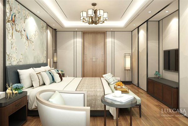 THIẾT KẾ NỘI THẤT PHÒNG NGỦ BIỆT THỰ