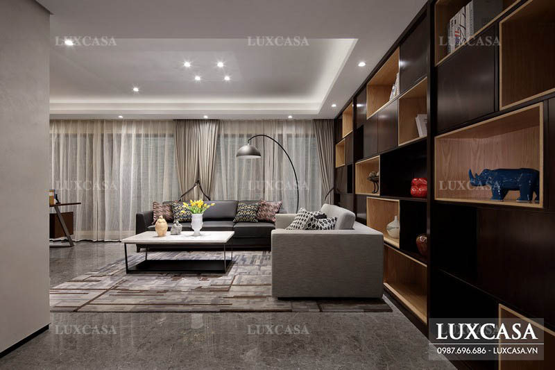 Thi công nội thất biệt thự thông tầng 180m2 ở Quảng Ninh