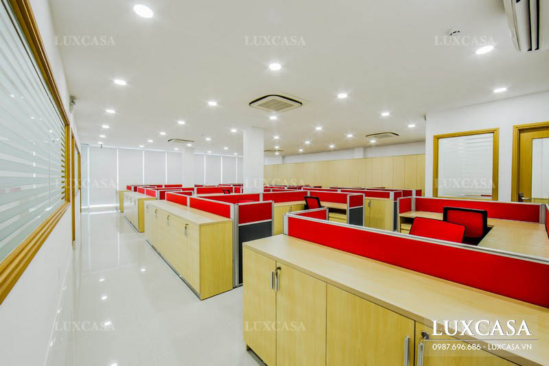 Thiết kế phòng giao dịch làm việc ngân hàng Public Bank Vietnam