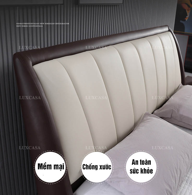 Gối tựa giường êm ái với các ô thoáng khí