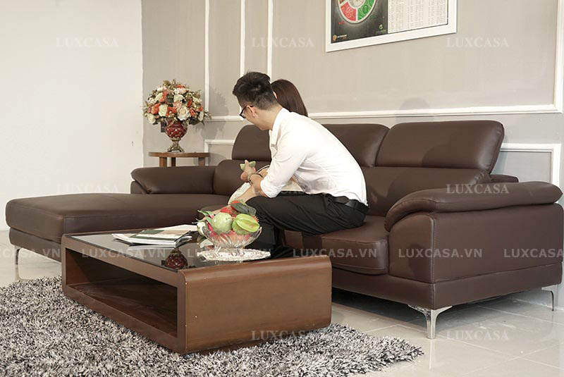Chọn mẫu sofa da cao cấp hợp diện tích phòng