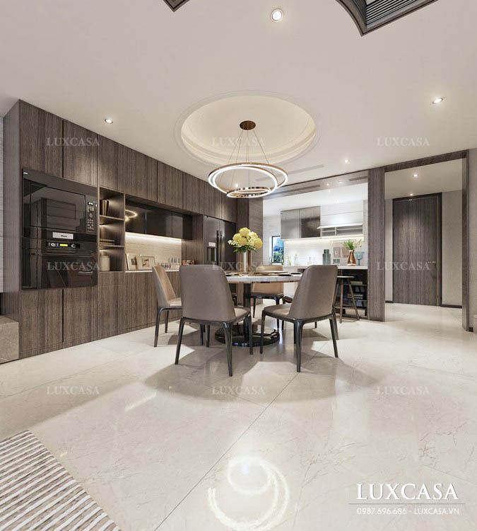 Mẫu thiết kế nội thất penthouse đẹp sang trọng và đẳng cấp