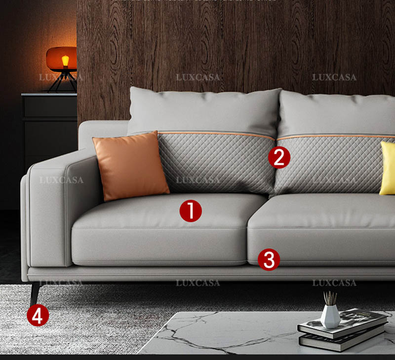 Đặc điểm chất liệu sofa da công nghiệp