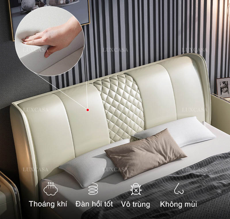 Đệm mút làm giường đàn hồi êm ái