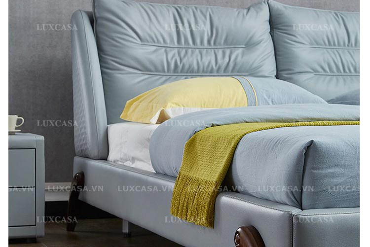 Mẫu giường da hiện đại thanh thoát GD140