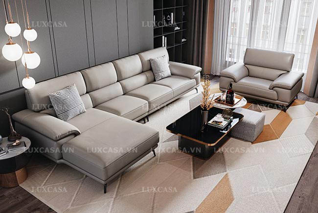 Các mẫu sofa da, sô pha bọc vải, góc giảm giá lớn ở Luxcasa