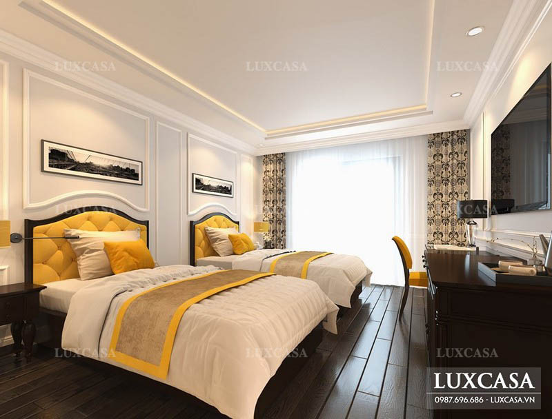 Thiết kế thi công nội thất khách sạn cao cấp tại Vũng Tàu