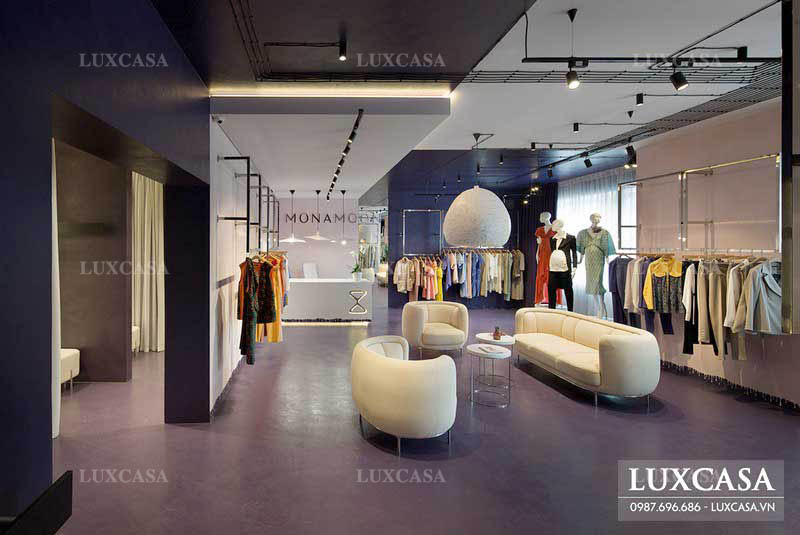 Dịch vụ thiết kế nội thất showroom đẳng cấp tại Luxcasa