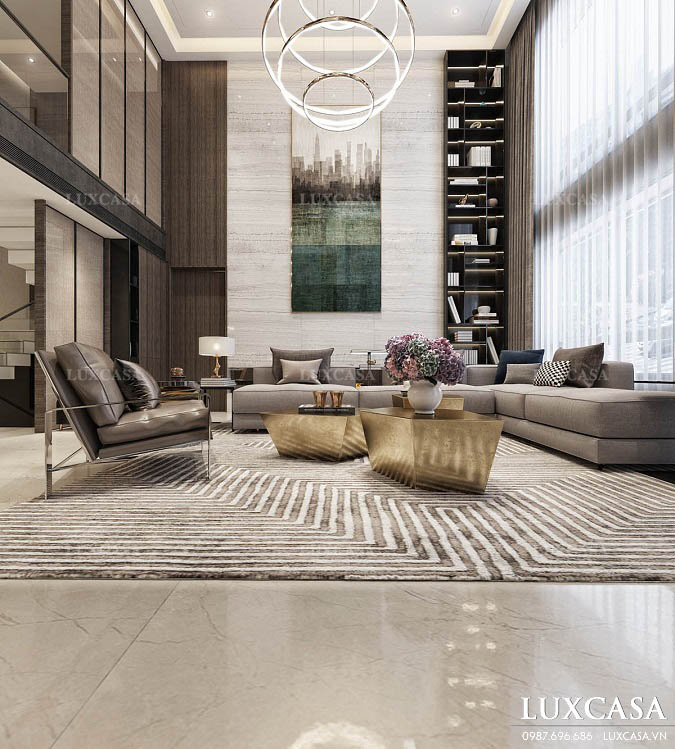 Mẫu thiết kế nội thất penthouse đẹp sang trọng và đẳng cấp