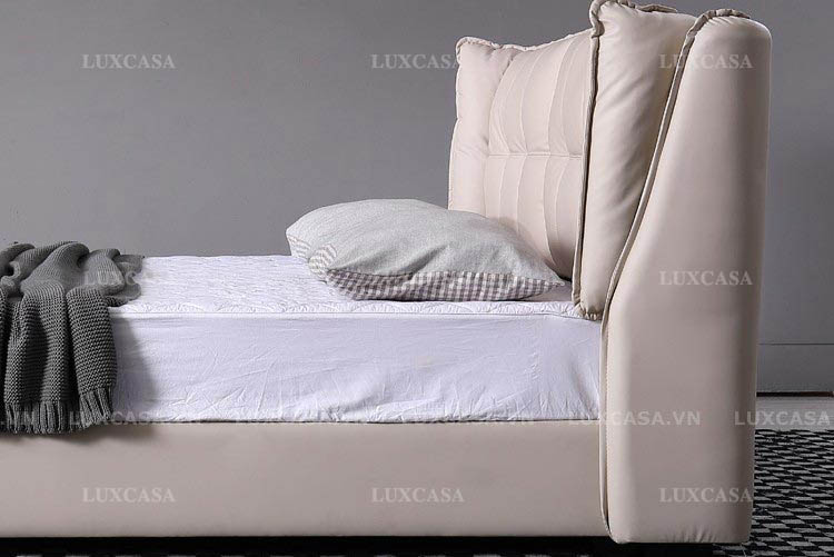 Giường ngủ bọc da châu Âu GD144