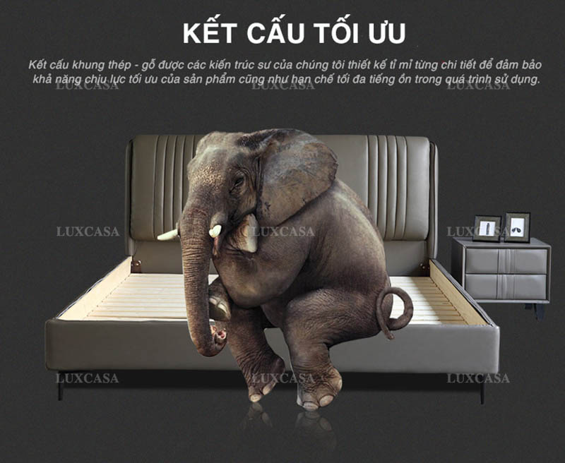 Kết cấu giường thép chịu tải trọng lớn