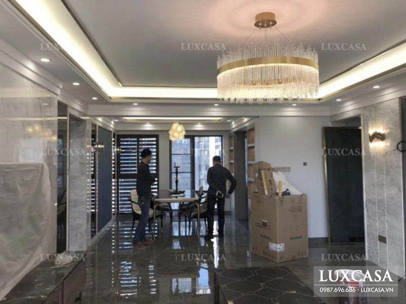 Thi công nội thất chung cư chuyên nghiệp An Bình City, 65m2