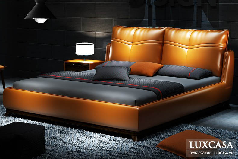 mẫu giường ngủ đôi cao cấp GD109