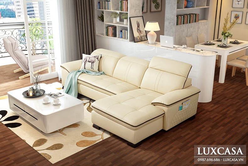 Mẫu ghế sofa góc chữ L đẹp SD101