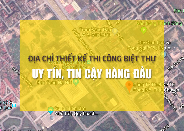 Địa chỉ thiết kế thi công nội thất biệt thự uy tín