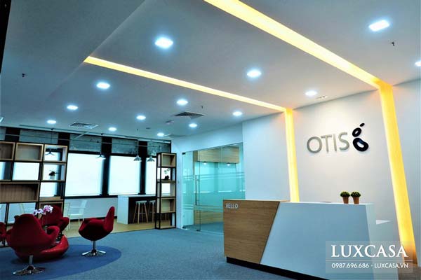 Thiết kế nội thất văn phòng công ty OTIS độc đáo ấn tượng