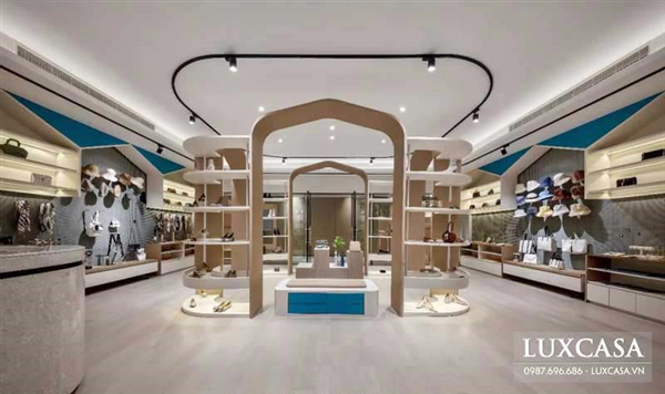 Mẫu thiết kế showroom shop thời trang, giày dép đẹp mới nhất