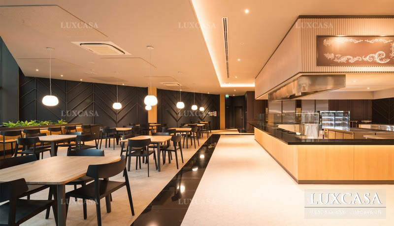 Mẫu thiết kế nội thất nhà hàng phong cách Hàn Quốc đẹp ấn tượng