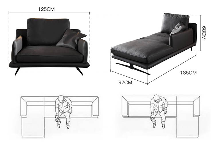 Nhận biết sopha góc trái phải