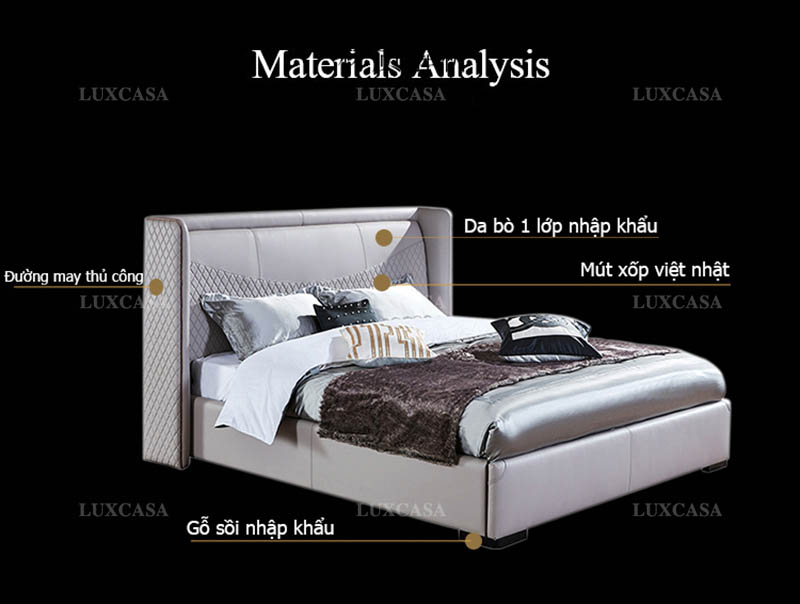 Giường ngủ đôi an toàn chắc chắn