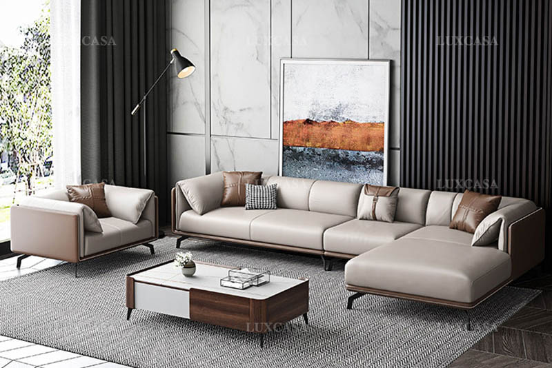 Bộ Bàn Ghế Sofa Phòng Khách Chung Cư LUXCASA: Bộ bàn ghế sofa phòng khách chung cư LUXCASA là sự kết hợp hoàn hảo giữa tiện ích và thẩm mỹ. Với khả năng tiết kiệm không gian, thiết kế tinh tế và nhiều màu sắc đa dạng, bộ bàn ghế này sẽ giúp căn phòng của bạn trở nên đẹp và hiện đại hơn bao giờ hết.