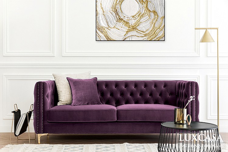 Sofa tân cổ điển đơn giản STC102