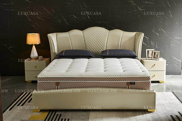 Giường ngủ đôi phong cách hoàng gia GD167
