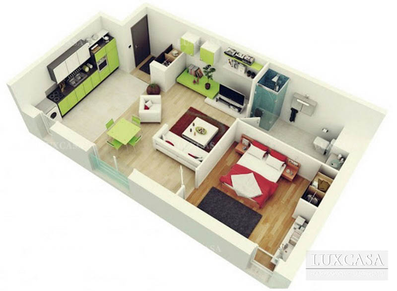 Phong cách thiết kế căn hộ nhỏ đẹp