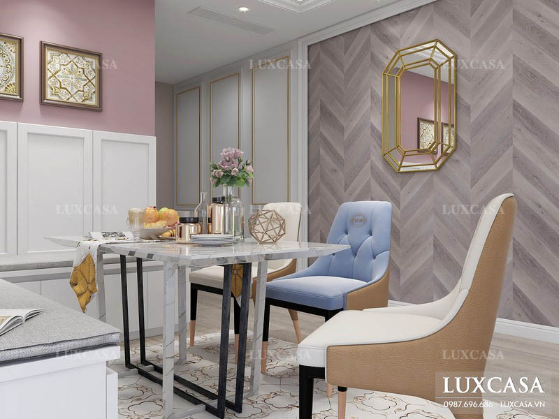 Mẫu thi công cải tạo sửa chữa chung cư đẹp ở Handico Tower