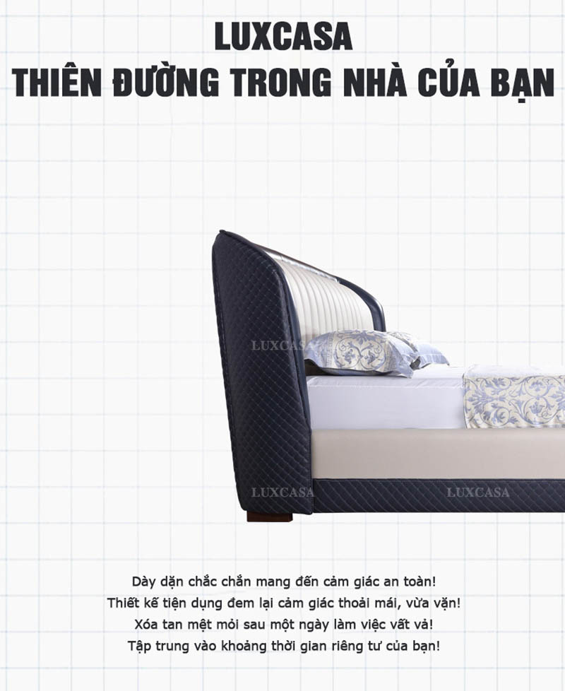 Mẫu giường ngủ đẹp phù hợp nhiều diện tích không gian