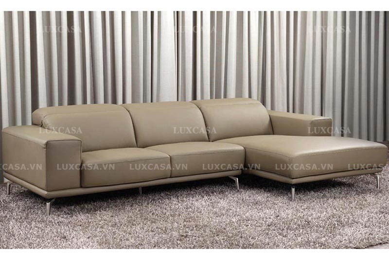 sofa da công nghiệp góc chữ L