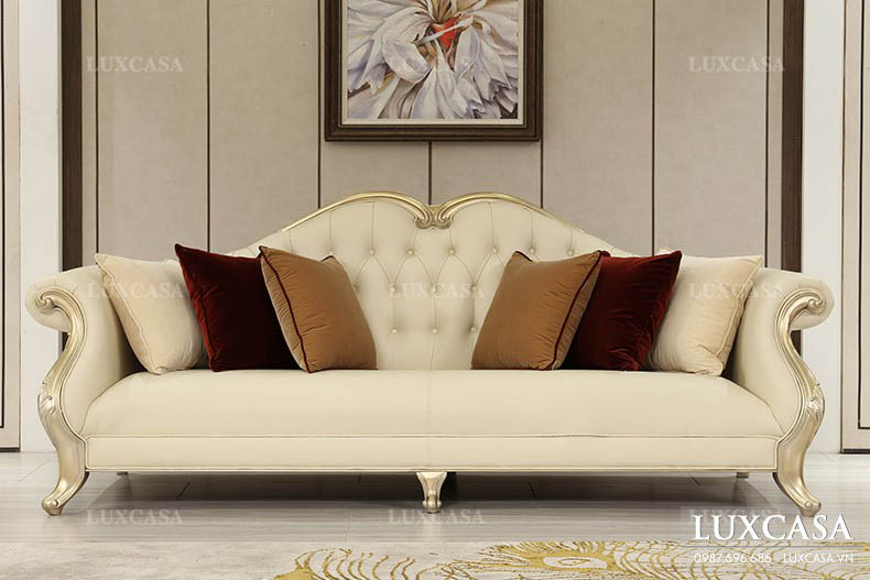 Ghế sofa tân cổ điển cánh én STC107