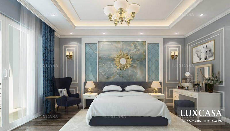 Sản xuất thiết kế nội thất phòng ngủ nhà phố