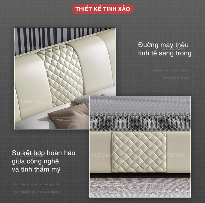 Thiết kế sản xuất giường da