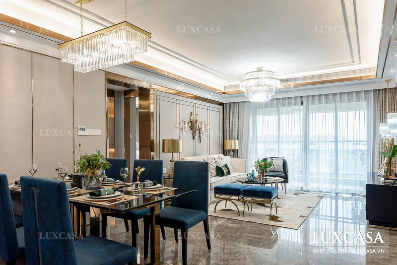 Thiết kế nội thất chung cư hiện đại sang trọng ở Đống Đa, Hà Nội