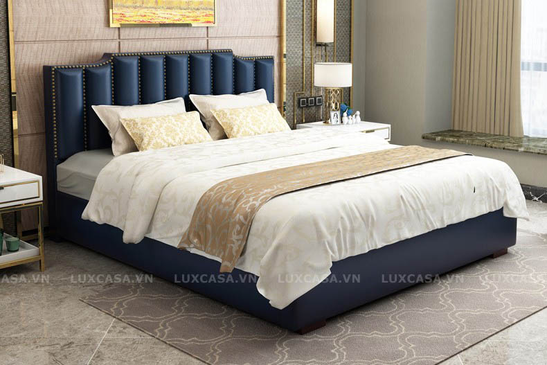 Mẫu giường da sáng tạo GD113