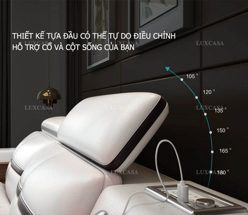Giường ngủ có gối tựa nhiều cấp độ