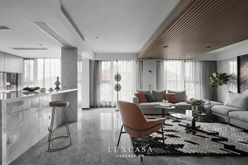 Thiết kế nội thất biệt thự hiện đại