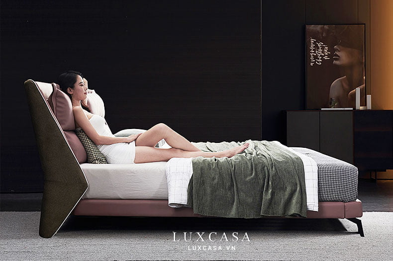 giường ngủ bọc da cao cấp gd0325