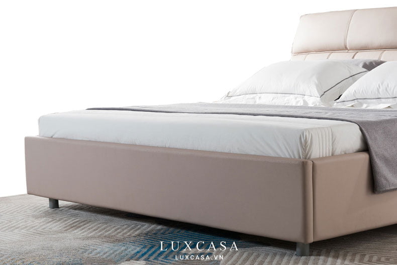 giường ngủ bọc da cao cấp GD122