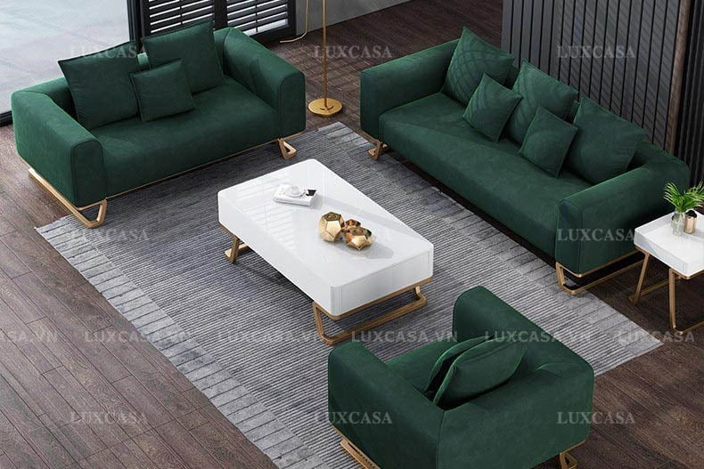 Bộ bàn ghế sofa vải chần SN101