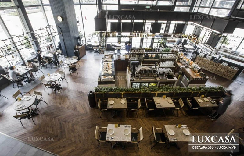 Thi công nhà hàng nhanh theo yêu cầu chú ý tỉ mỉ