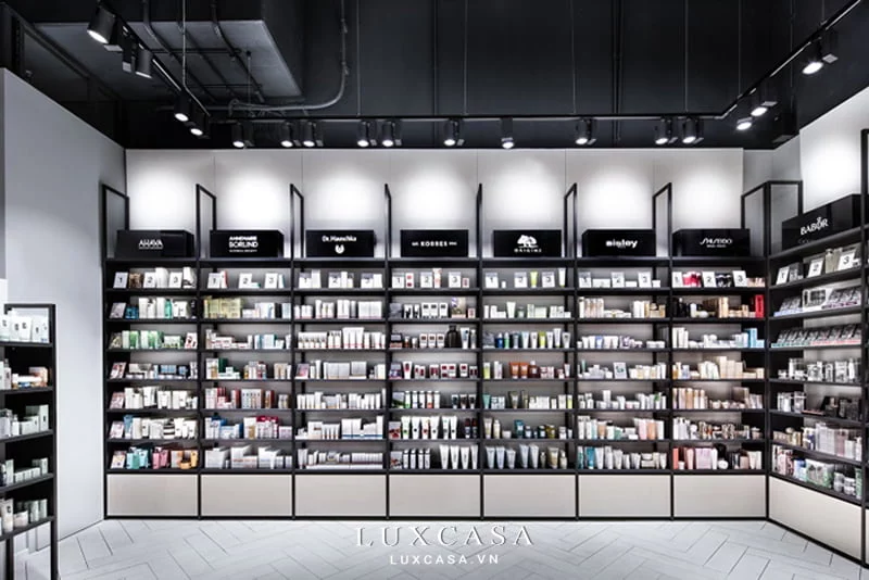 Thiết kế Showroom mỹ phẩm hiện đại tại Hà Nội