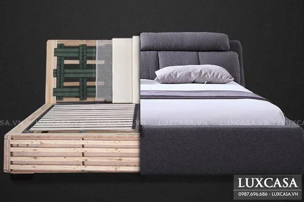 Giường ngủ gỗ tự nhiên