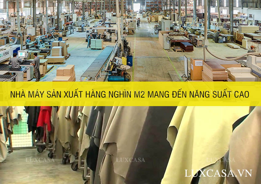 Nhà máy, xưởng sản xuất quy mô tại miền Bắc